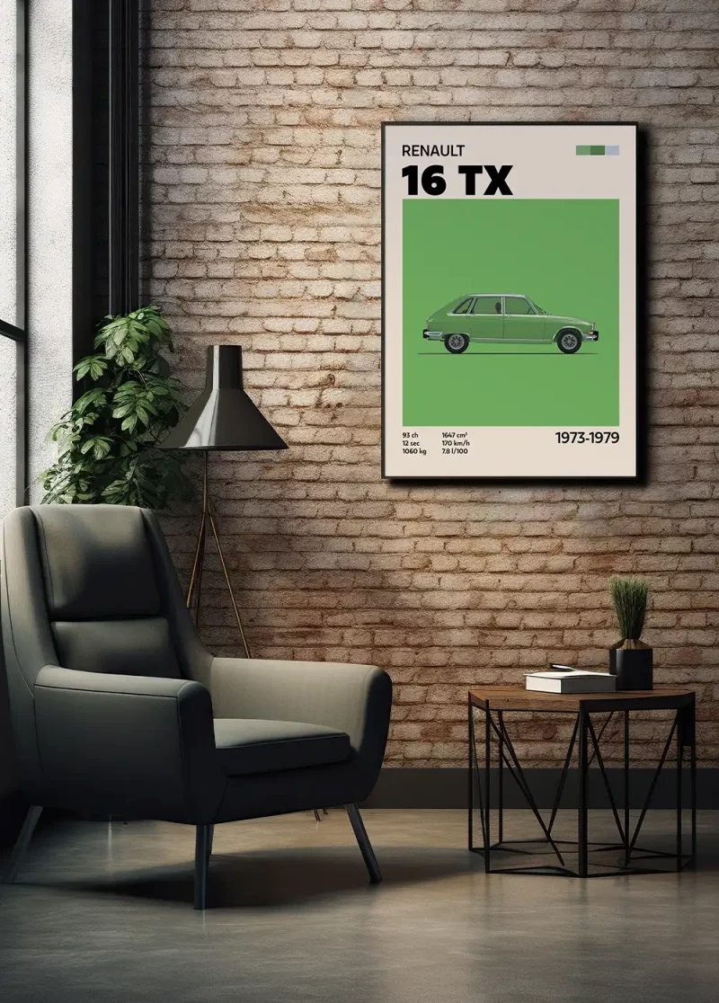 Poster Renault 16 TX