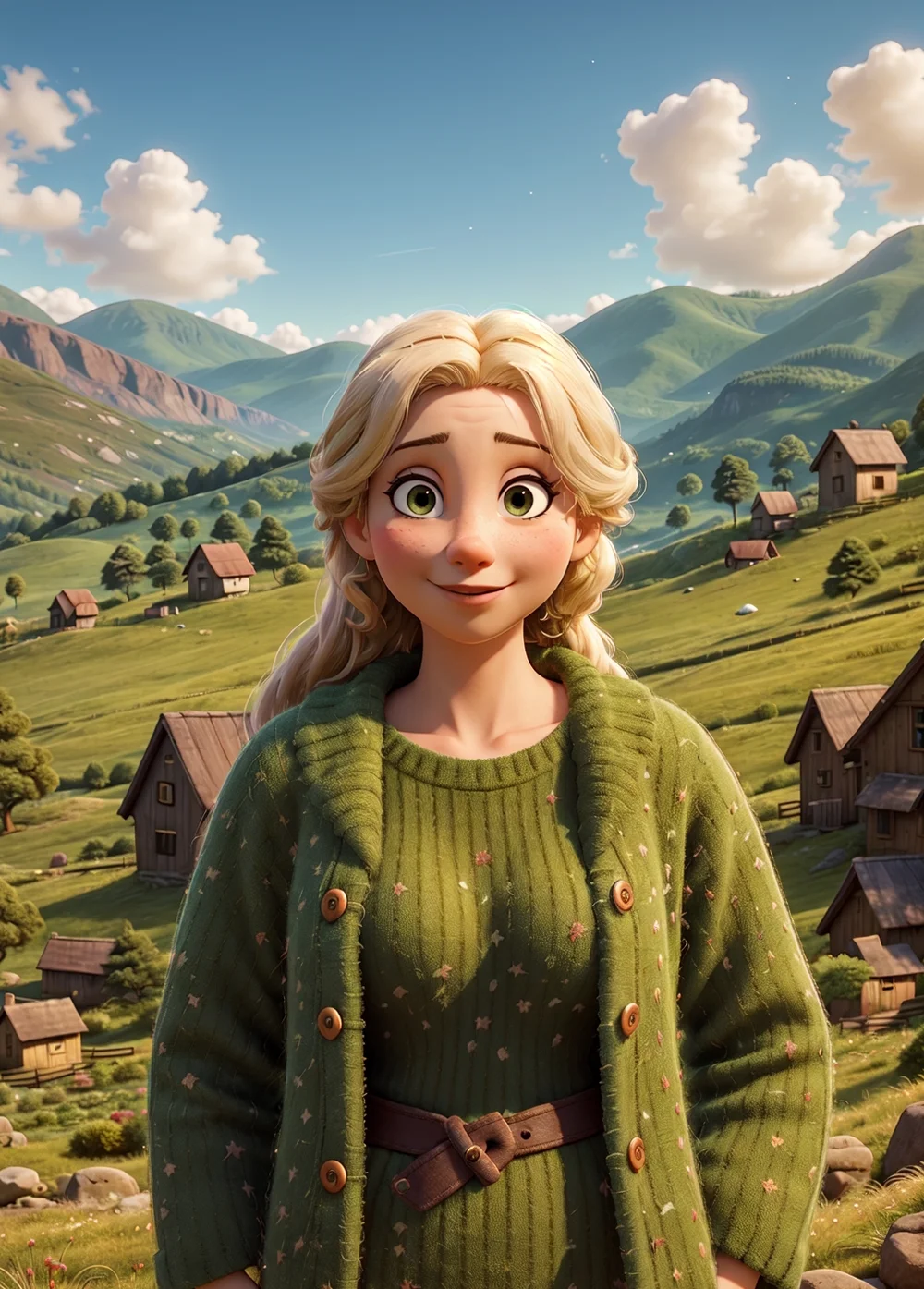 Portrait personnalisé Disney - Solo, Décor nature