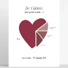 Poster Portions d'Amour personnalisé