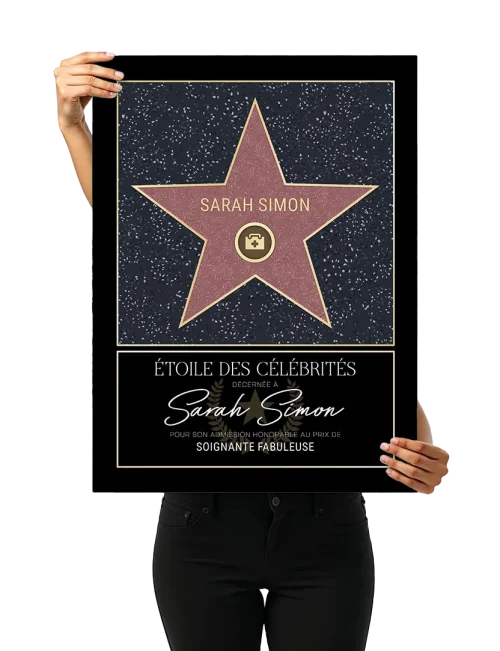 exemple poster personnalise custom poster